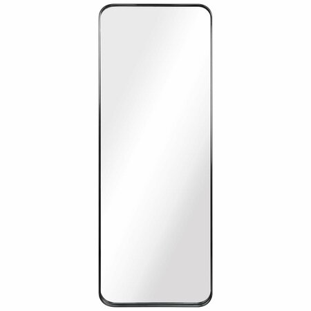 EMPIRE ART DIRECT Ultra Brushed Black Stainless Steel rectangular Wall Mirror PSM-30303-1848
